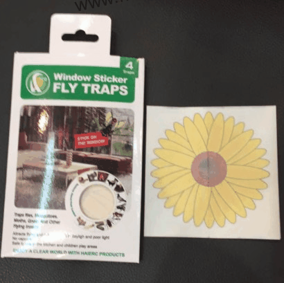 Fly Trap Sticker on Windows HC15058